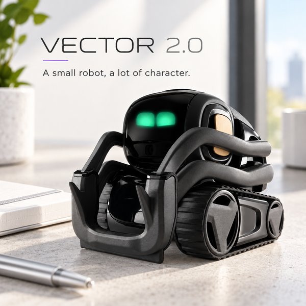 Vector 2.0 Robot — An Expressive Autonomous Desk Companion