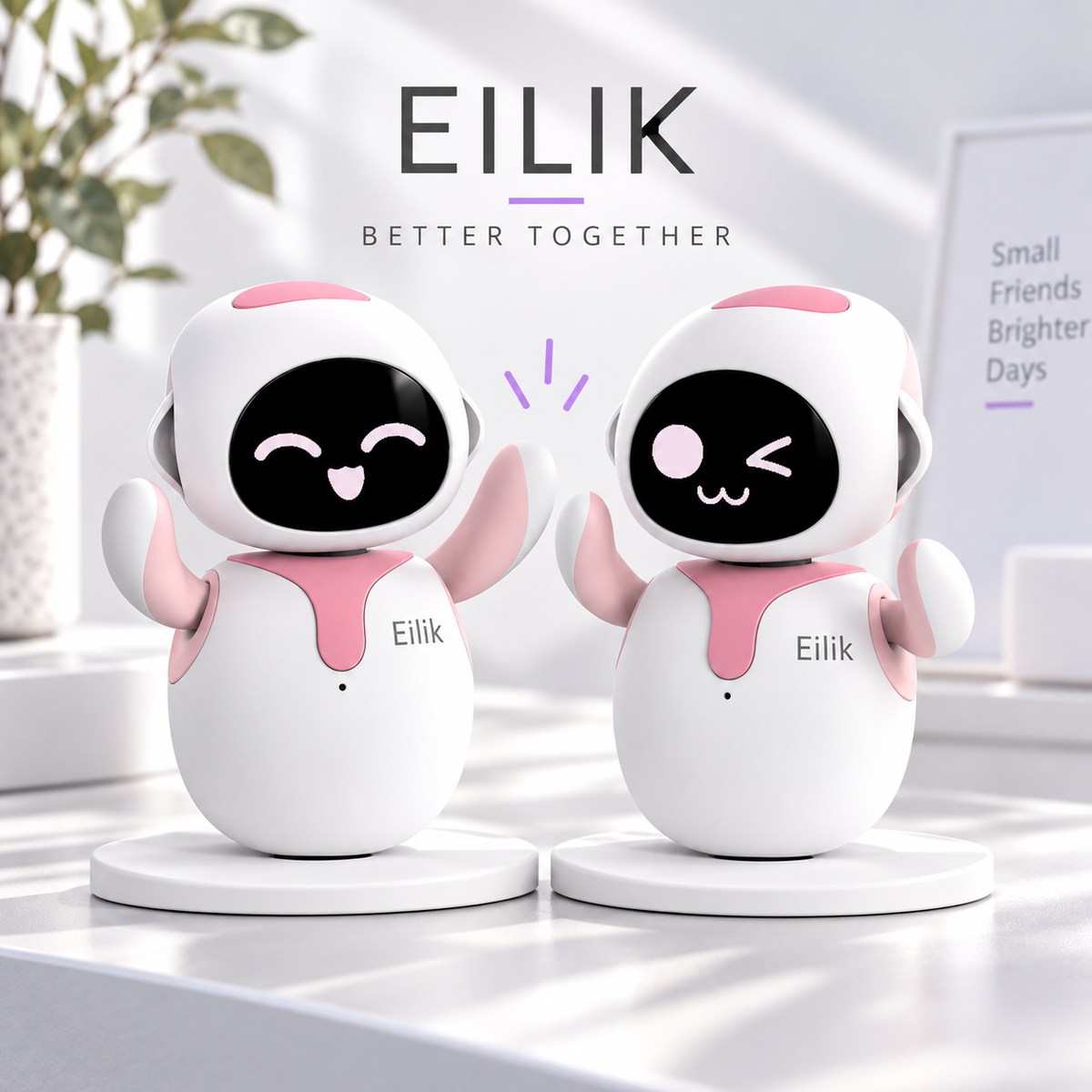 Eilik Robot Pet — Little Reactions, Big Desk Energy — Siero Trade
