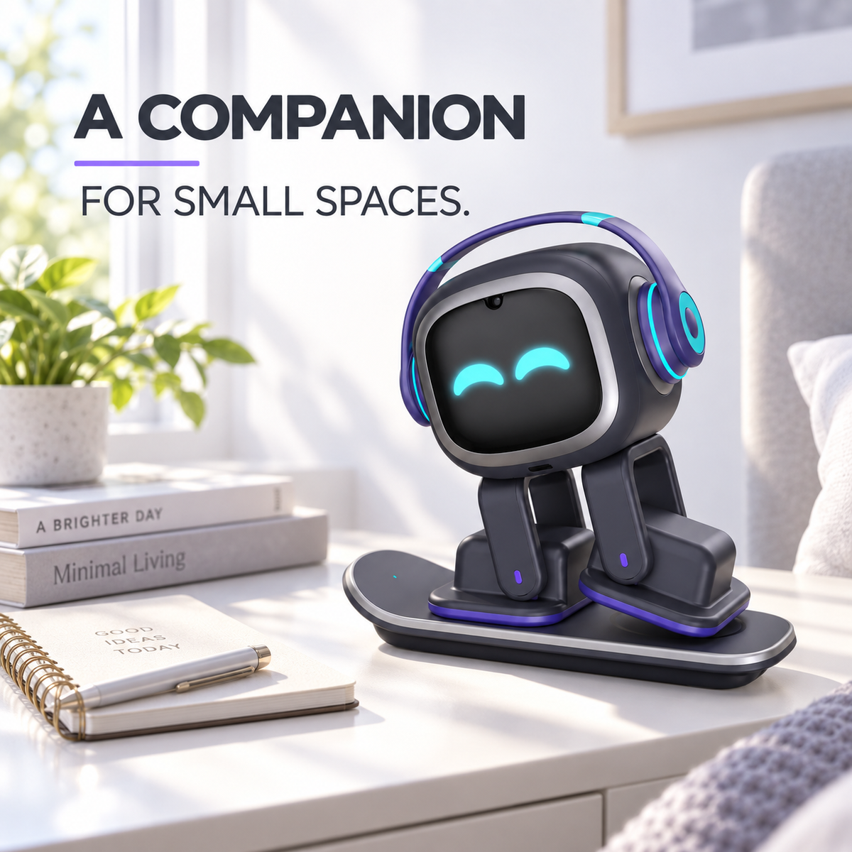 EMO Desk Robot — A More Expressive Workday — Siero Trade