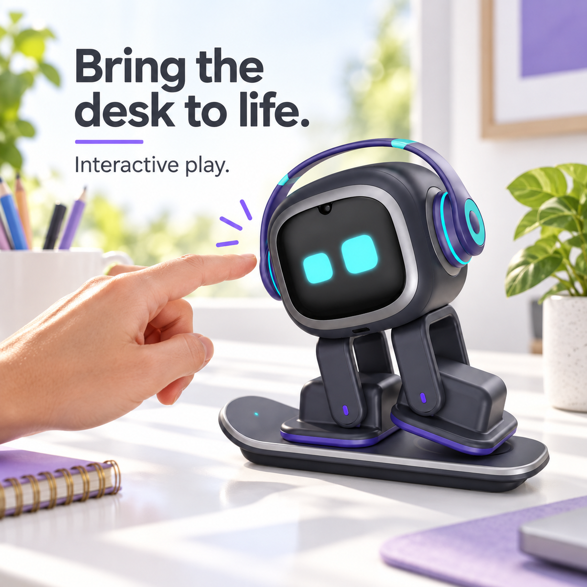 EMO Desk Robot — A More Expressive Workday — Siero Trade