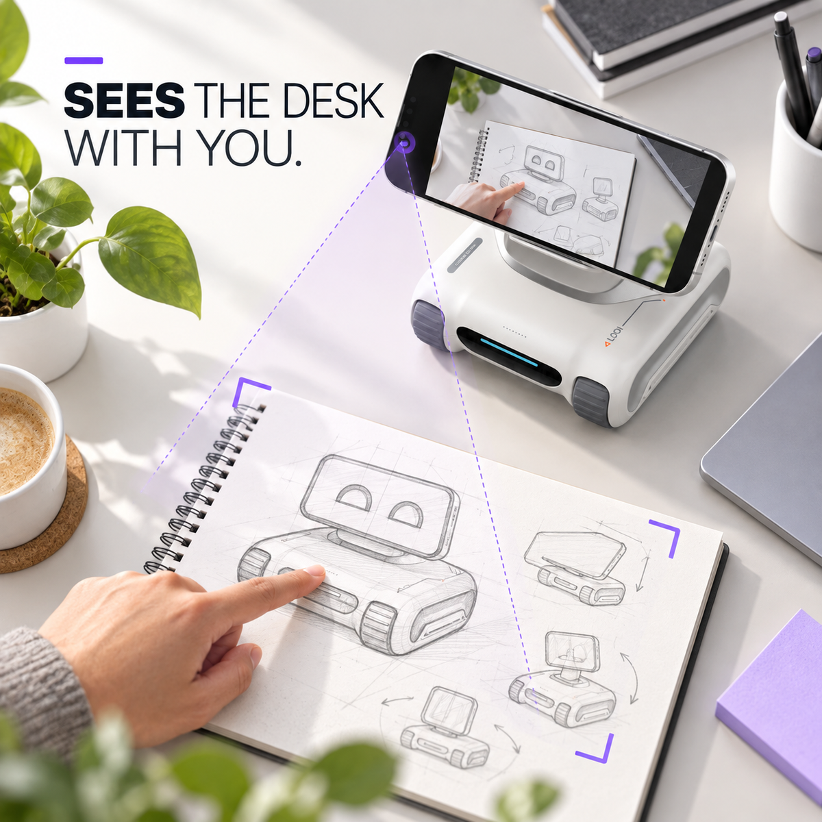 LOOI Robot — Give Your Smartphone a Place on Your Desk — Siero Trade
