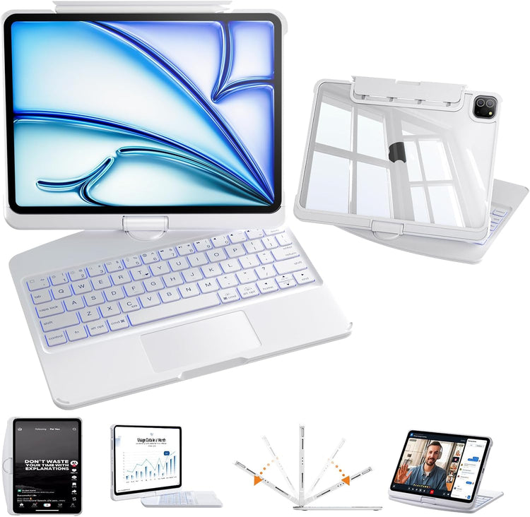 Minimal Rotating iPad Keyboard Case