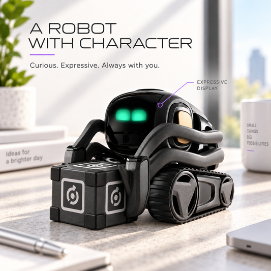 Vector 2.0 Robot — An Expressive Autonomous Desk Companion